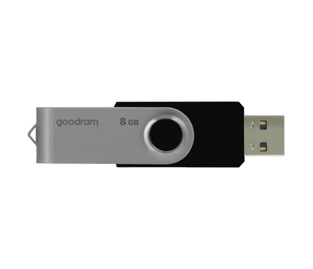 GOODRAM 8GB UTS2 odczyt 20MB/s USB 2.0 czarny - 303201 - zdjęcie 4